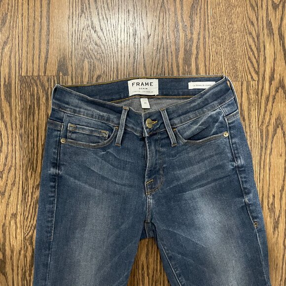 Frame Denim- Le Skinny de Jeanne; Size 24. Color: Poe. *Never worn* - Picture 2 of 2